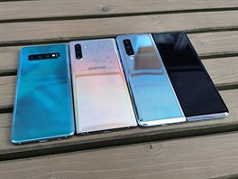 Samsung Galaxy S10, Note10 a Fold