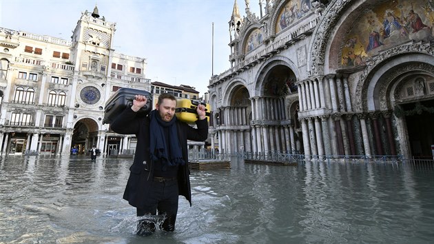 Italsk Bentky postihly dal vt zplavy. (23. prosince 2019)