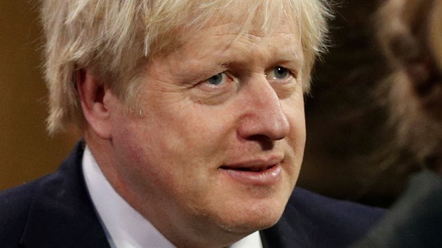 Britsk premir Boris Johnson (19. prosince 2019)