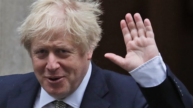 Britsk premir Boris Johnson (19. prosince 2019)