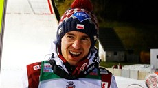 Kamil Stoch, vít�z závodu SP v Engelbergu