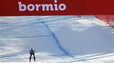 Dominik Paris znovu v cíli sjezdu v Bormiu.