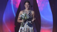 Tenistka Barbora Strýcová obsadila v anket Sportovec roku 9. místo.