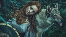 Vl�ice Emma se na Janiných fotografiích objevuje �asto. Zde s modelkou Sárou...