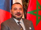 Marocký král Muhammad VI. (Praský hrad, 21. bezna 2016)