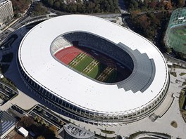 Hlavn stadion pro olympijsk hry v Tokiu je hotov.