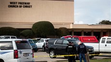 Několik mrtvých si vyžádala střelba v kostele texaského města Fort Worth....
