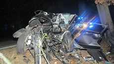 Tragická nehoda se stala na silnice vedoucí od rakouských hranic na Třeboň.