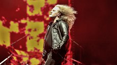 Ticet let výroí rockové kapely Kabát fanouci oslavili vyprodaným stadionem...