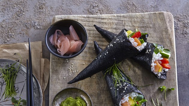 Sushi kornouty