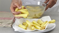 Rybí prsty s domácími hranolky + stepy