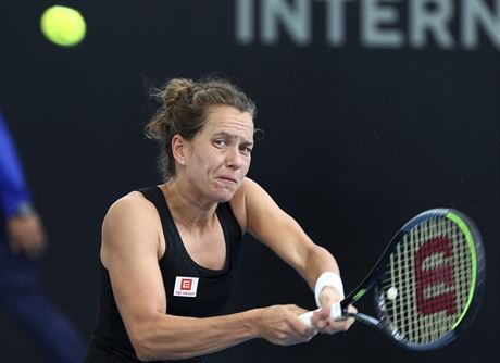 Barbora Strýcová v prvním kole na turnaji v Brisbane