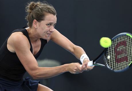 Barbora Strýcová elí ve druhém kole v Brisbane americké hráce Alison Riskeové.