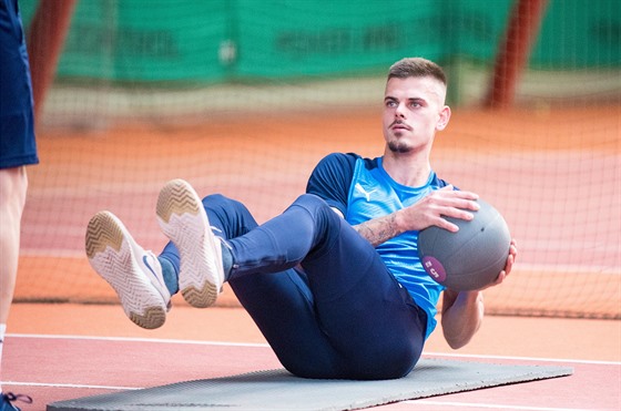 Jan Kliment, nová posila Slovácka, na startu zimní pípravy.