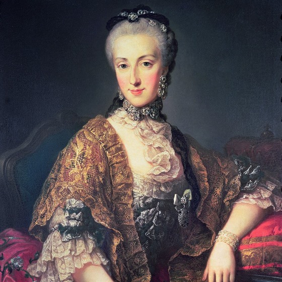 Marie Anna Josefa, druh dt slavn panovnice Marie Terezie