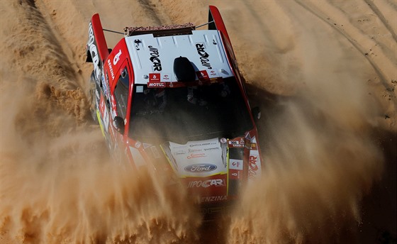 Martin Prokop v 5. etapě Rallye Dakar.