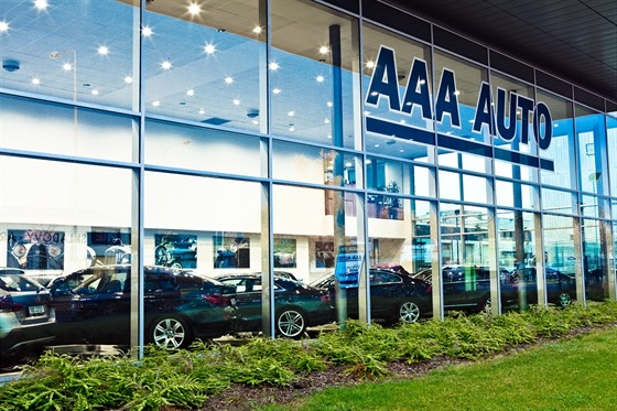 Prodejna AAA Auto.