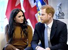 Princ Harry a vévodkyn Meghan v Londýn (7. ledna 2020)