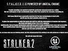Oznámení od tvrc Stalkera 2