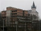 Ruina nedostavěné lázeňské ubytovny v Mlýnské ulici v Teplicích se ocitla v...