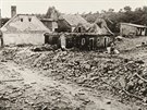 Za druhé světové války, dne 10. června 1942, byla obec vyhlazena německými...