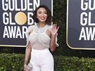 Jeannie Mai na Zlatých glóbech (Los Angeles, 5. ledna 2020)