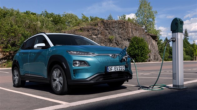 Dobjec pln elektrick automobil Hyundai Kona Electric