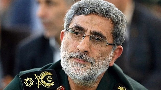 Novým velitelem íránských elitních jednotek Kuds se stal brigádní generál Esmáíl Káaní. Nahradil dosavadního velitele Kásema Solejmáního, který zahynul při americkém raketovém útoku v Bagdádu. (3. ledna 2020)