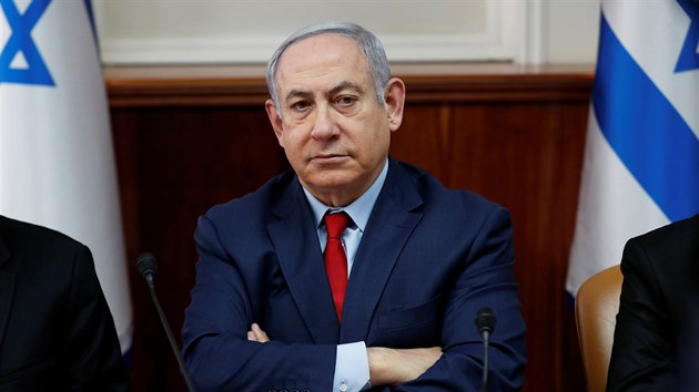 Izraelsk premir Benjamin Netanjahu (5. ledna 2020)