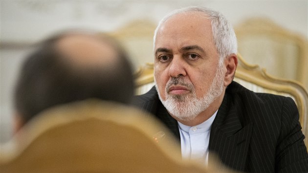 Íránský ministr zahraničí Mohammad Džavád Zaríf (30. prosince 2019)