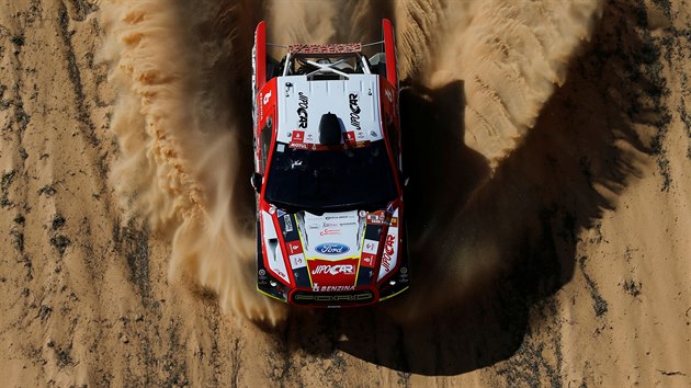 Martin Prokop v 5. etap Rallye Dakar.