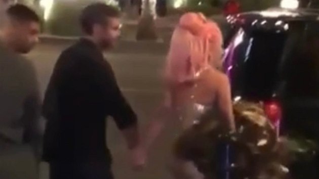 Lady Gaga odchz s neznmm muem z baru v Las Vegas (1. ledna 2020)