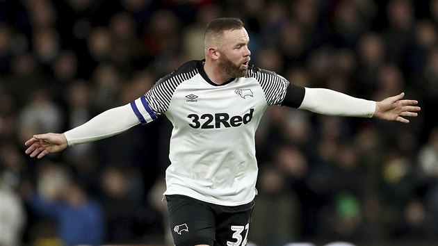 Wayne Rooney z Derby County