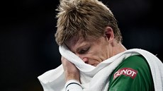 ATP Cup: Kevin Anderson po porá�ce s Novakem Djokovi�em.