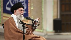 Íránský duchovní vdce ajatolláh Alí Chameneí
