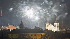 Letoní novoroní ohostroj v Jihlav byl tií ne v minulosti a zejm...