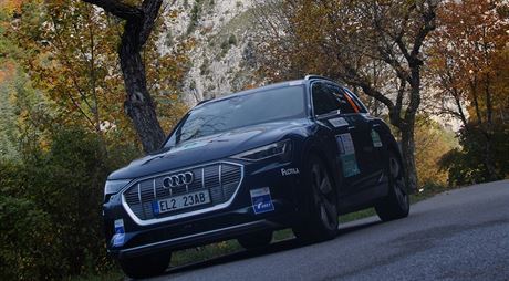 Putování elektromobilem Audi e-tron do Monaka na nejslavnjí evropské eko...