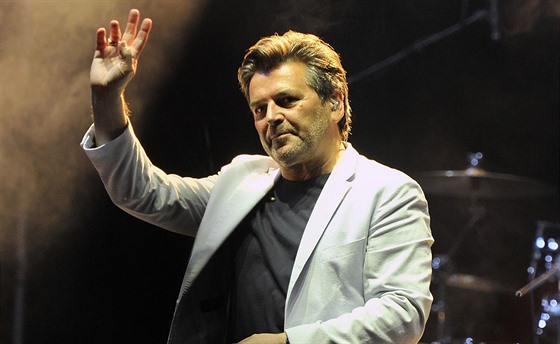 Nmecký zpvák Thomas Anders na festivalu Sázavafest ve Svtlé nad Sázavou