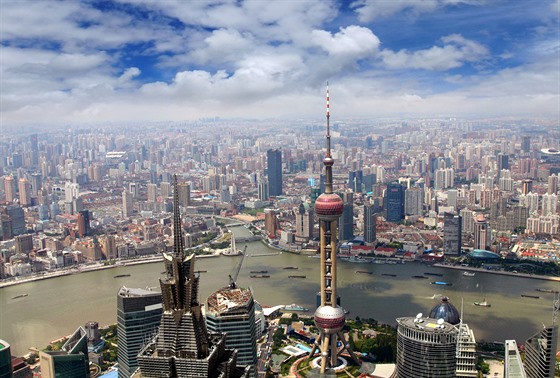 Čínská finanční metropole Šanghaj