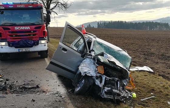 Tragická nehoda mezi Pískem a íovou.