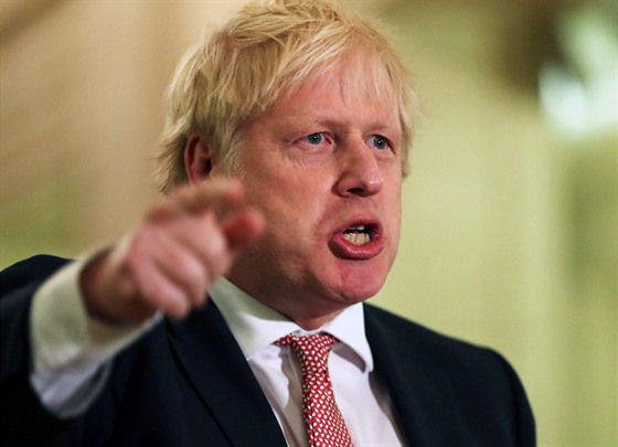 Britský premiér Boris Johnson (13. ledna 2020)