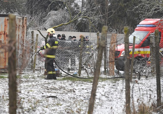 V Koicích na východ Slovenska zemely pi poáru chaty ti dti. (14. ledna...