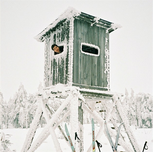 Fotograf Jan Holkup je posedlý fotografováním mysliveckých posed�. Na svém...