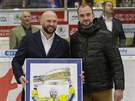 Zlínský klub ocenil ped utkáním se Spartou svého bývalého útoníka Petra Leku...