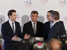 Ve čtvrtek se v pražském Národním muzeu sešli premiéři zemí visegrádské čtyřky....