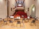 Jihoeská filharmonie má zázemí v koncertní síni Otakara Jeremiáe.