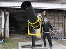 Toto je zatm nejvt hvzdsk dalekohled, kter Petr Mirev vyrobil. Je...