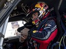 Carlos Sainz ped startem 11: etapy Rallye Dakar.