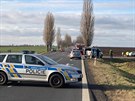 U Vrbčan havarovala dvě auta, oba řidiči utrpěli vážná zranění. (10.1.2020)