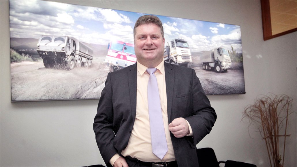 Pavel Lazar, generální ředitel a předseda představenstva společnosti Tatra Truck